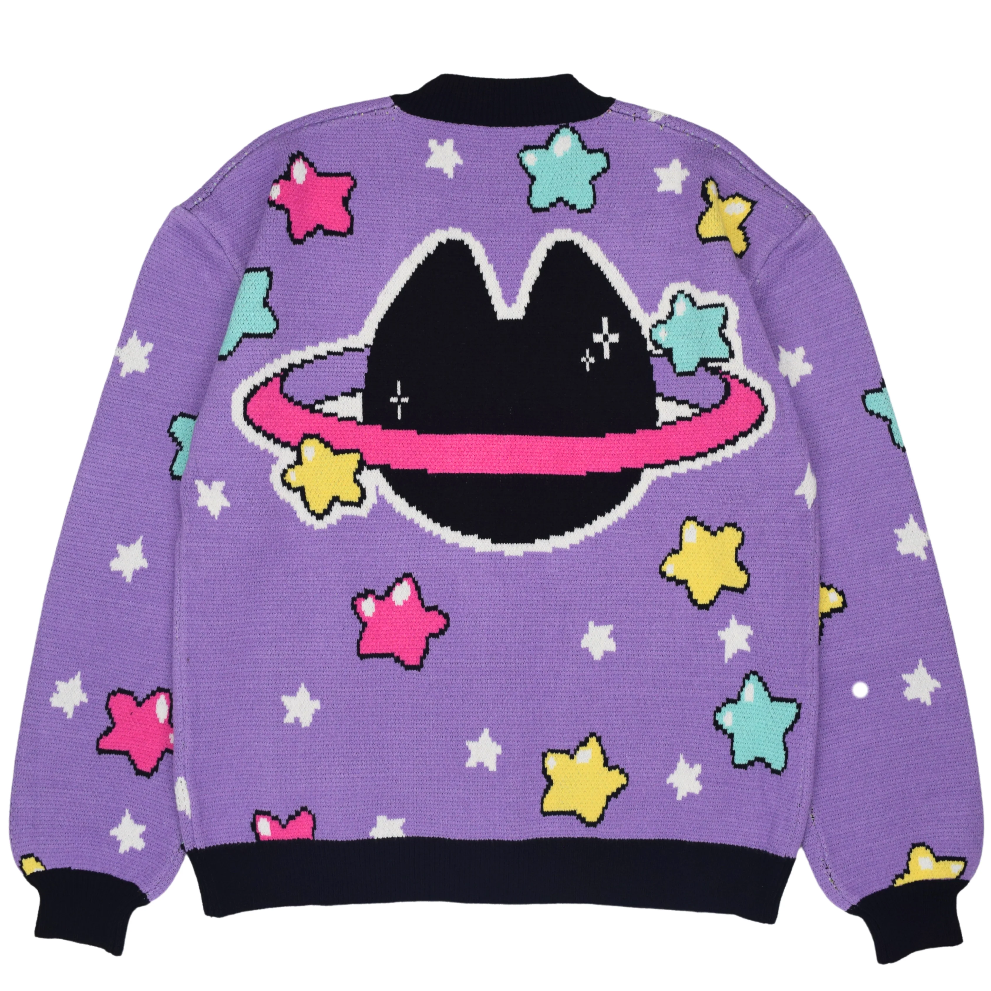 Space Cat Cardigan - FASHION