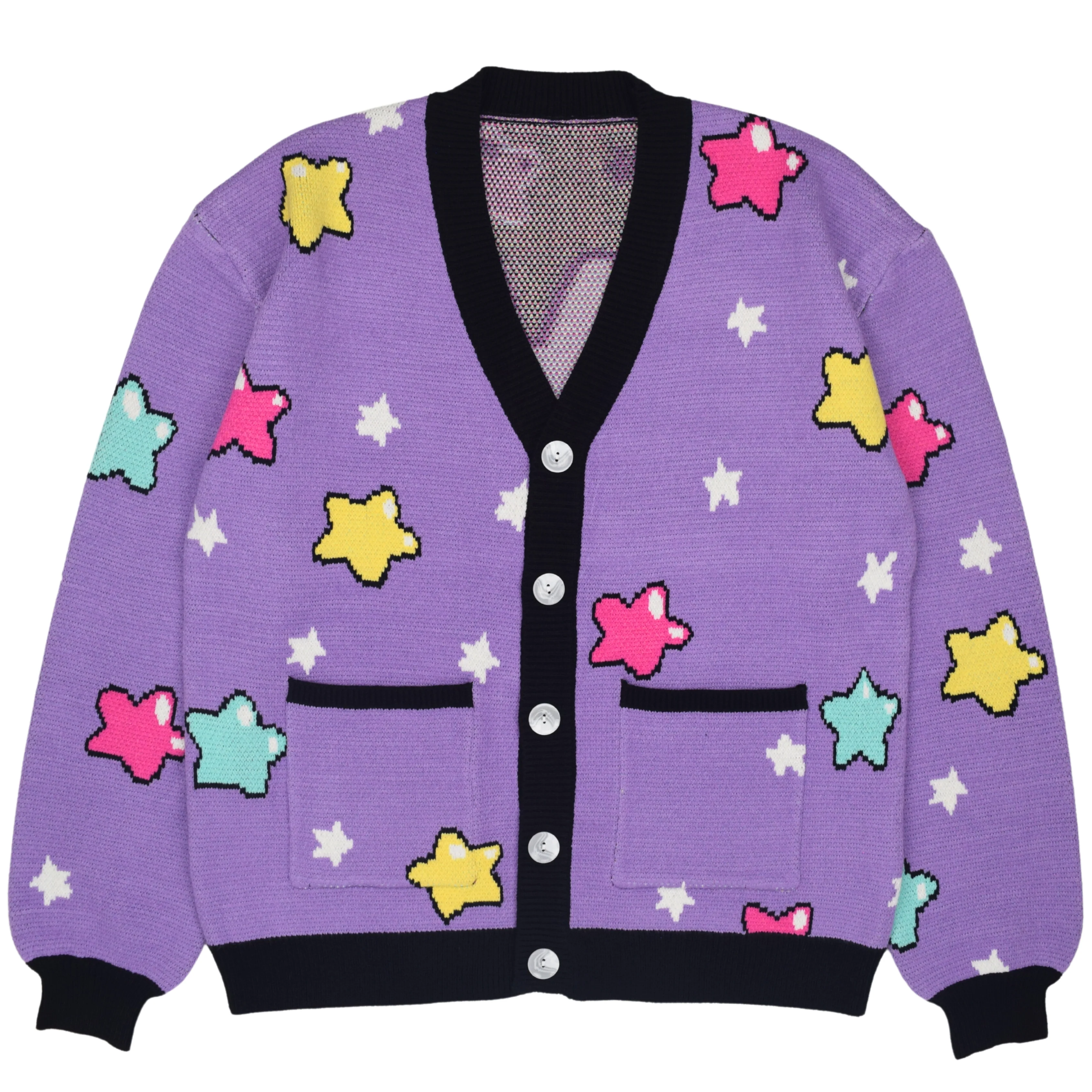 Space Cat Cardigan - FASHION