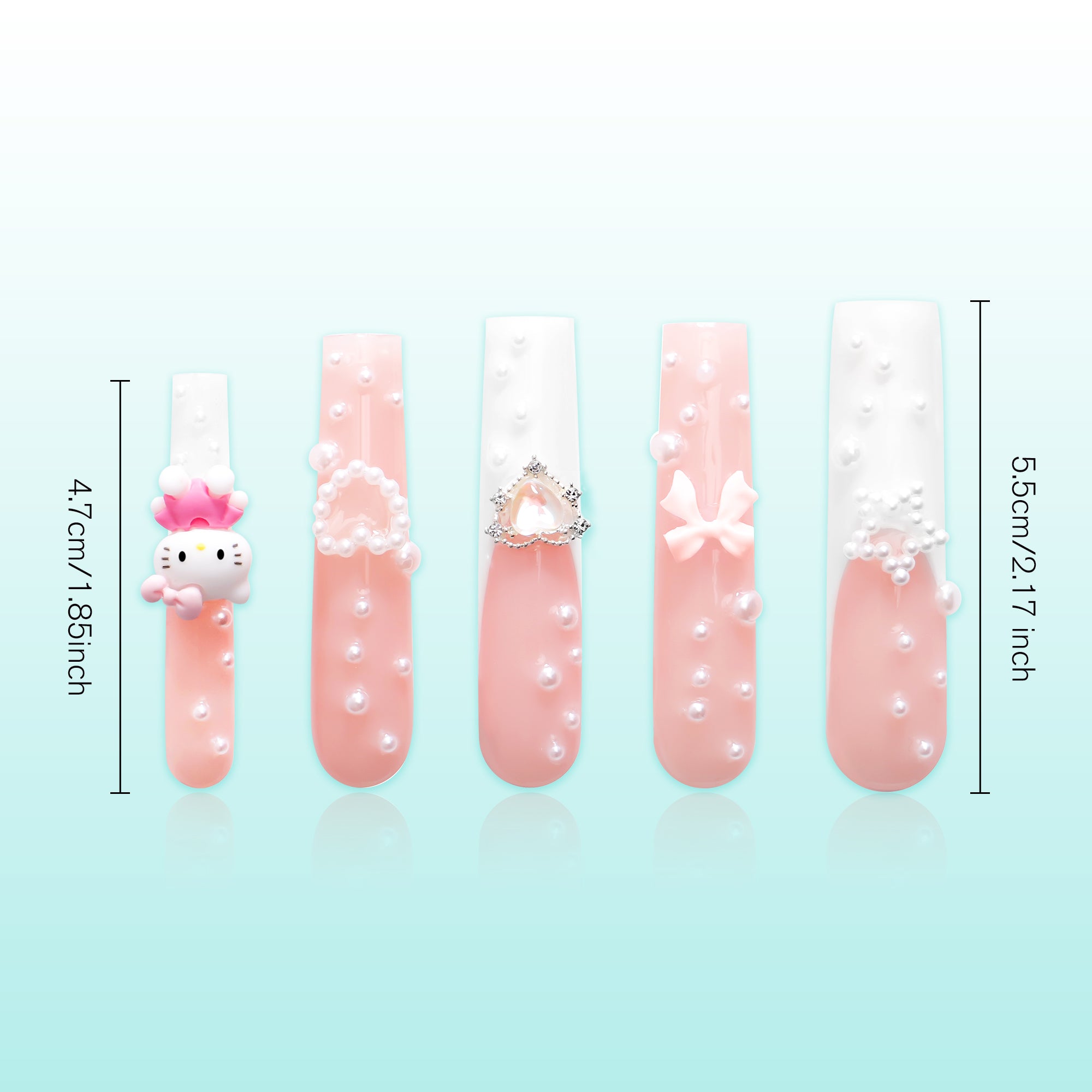 Nail Tips - Cutie Charm - FASHION